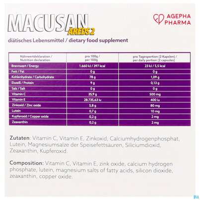Macusan Kapseln Areds2 180st, A-Nr.: 5916637 - 03