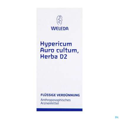 Hypericum/auro Cultum Herba -weleda Dilution D 2 50ml, A-Nr.: 1461878 - 03