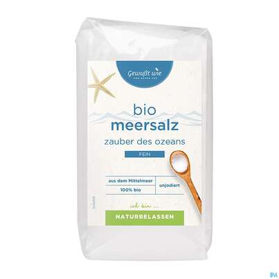 Gewusst Wie Bio Meersalz Fein 1000g, A-Nr.: 5927575 - 01