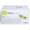 Sie sehen eine Packung Diagnostika U.zubehoer My Safety Lancets 200st, Produktbild: 01 Diagnostika U.zubehoer My Safety Lancets 200st, A-Nr.: 3943618 - 01