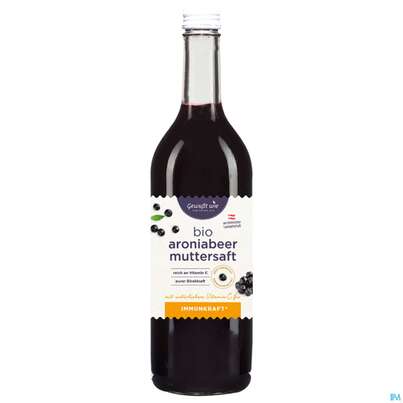Sie sehen eine Packung Aronia Bio/muttersaft Gewusst Wie 750ml, Produktbild: 02 Aronia Bio/muttersaft Gewusst Wie 750ml, A-Nr.: 5883748 - 02
