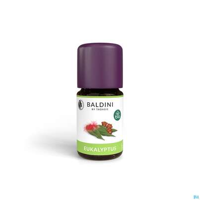Sie sehen eine Packung Aetherische Oele Taoasis/baldini Eukalyptus Bio Im Umkarton 5ml, Produktbild: 01 Aetherische Oele Taoasis/baldini Eukalyptus Bio Im Umkarton 5ml, A-Nr.: 4237147 - 01