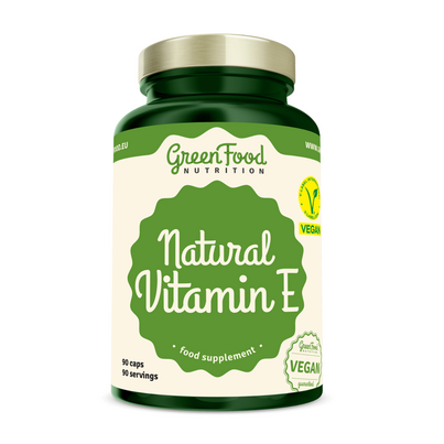 GreenFood Nutrition Vitamin E-D-Alpha-Tocopheryl 90 Kapseln, A-Nr.: 6003933 - 01