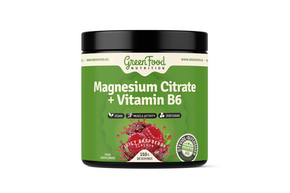 GreenFood Nutrition Magnesium Citrate + Vitamin B6 150 G Himbeere, A-Nr.: 6004565 - 01