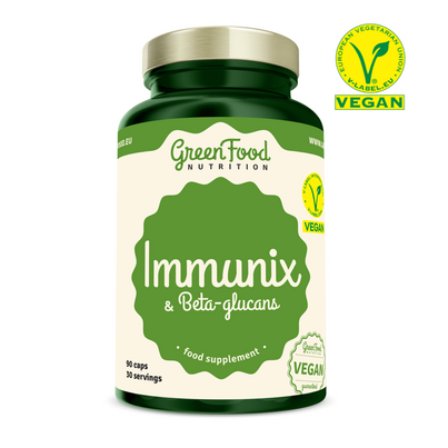 GreenFood Nutrition Immunix &amp; Beta-Glucane 90 Kapseln, A-Nr.: 5634672 - 01