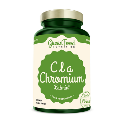 GreenFood Nutrition CLA + Chromium Lalmin® 90 Kapseln, A-Nr.: 6004074 - 01