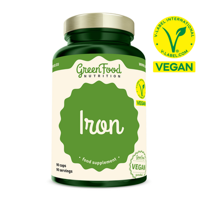 GreenFood Nutrition Eisen 90 Kapseln, A-Nr.: 6004200 - 01