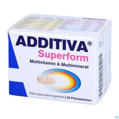 Sie sehen eine Packung Additiva Filmtabl Superform 10000 30st, Produktbild: 03 Additiva Filmtabl Superform 10000 30st, A-Nr.: 5810063 - 03