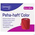 Sie sehen eine Packung Peha-haft Color Latexfrei Red 20mx 6cm 1st, Produktbild: 02 Peha-haft Color Latexfrei Red 20mx 6cm 1st, A-Nr.: 3879783 - 02