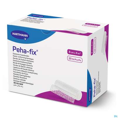 Elastische Binden Peha-fix Fixierbinde 4mx 8cm 1st, A-Nr.: 4902811 - 04