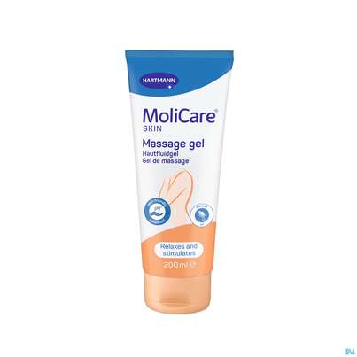 Sie sehen eine Packung Molicare Skin Haut-fluidgel 200ml, Produktbild: 01 Molicare Skin Haut-fluidgel 200ml, A-Nr.: 4737996 - 01