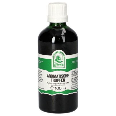 Sie sehen eine Packung AROMATISCHE TROPFEN 100 ML, Produktbild: 01 AROMATISCHE TROPFEN 100 ML, A-Nr.: 4800111 - 01