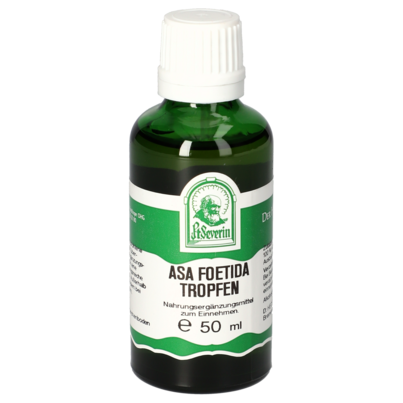 Sie sehen eine Packung ASA FOETIDA TROPFEN 50 ML, Produktbild: 01 ASA FOETIDA TROPFEN 50 ML, A-Nr.: 5181957 - 01