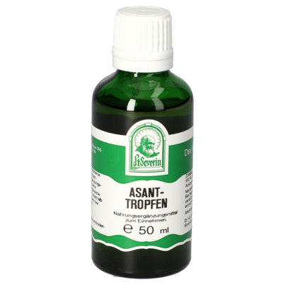 Sie sehen eine Packung ASANT TROPFEN 50 ML, Produktbild: 01 ASANT TROPFEN 50 ML, A-Nr.: 5181992 - 01