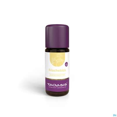 Sie sehen eine Packung Taoasis Saunakonzentrat Frischekick 10ml, Produktbild: 01 Taoasis Saunakonzentrat Frischekick 10ml, A-Nr.: 5998351 - 01