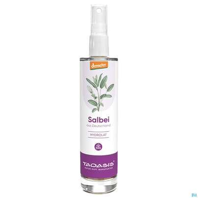 Sie sehen eine Packung Taoasis Hydrolat Salbei Demeter Deutschland 50ml, Produktbild: 02 Taoasis Hydrolat Salbei Demeter Deutschland 50ml, A-Nr.: 5998807 - 02