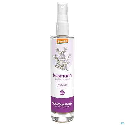 Sie sehen eine Packung Taoasis Hydrolat Rosmarin Demeter Deutschland 50ml, Produktbild: 02 Taoasis Hydrolat Rosmarin Demeter Deutschland 50ml, A-Nr.: 5998859 - 02