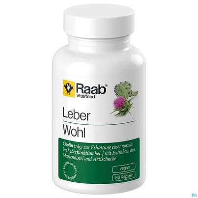 Leberwohl Kapseln Raab 60st, A-Nr.: 5870881 - 01