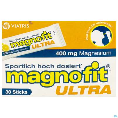 Magnofit Ultra 400mg Stick 30st, A-Nr.: 5833472 - 09