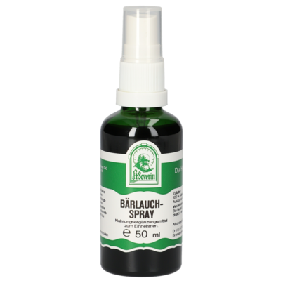 Sie sehen eine Packung BAERLAUCH SPRAY 50 ML, Produktbild: 01 BAERLAUCH SPRAY 50 ML, A-Nr.: 4443473 - 01