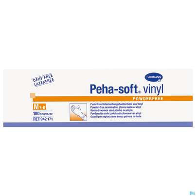 Untersuchungshandschuhe Peha/soft/puderfrei Vinyl Unsteril Mittel M 94217 100st, A-Nr.: 2369229 - 03