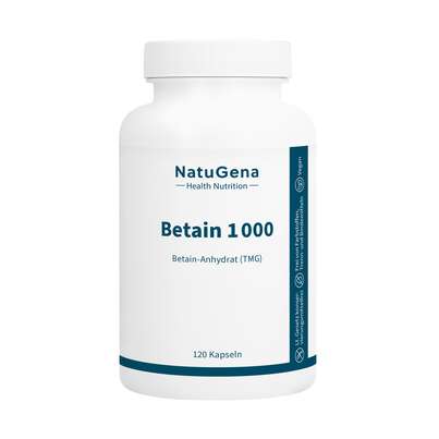NatuGena Betain 1000 Kapseln, A-Nr.: 5989814 - 01