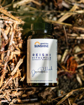 Good Day Sunshine – Reishi Vitalpilz Extrakt Kapseln – 90 Tage, A-Nr.: 5976125 - 03