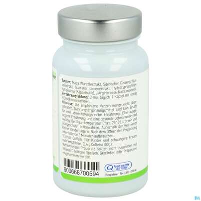 Maca Kapseln -melasan 550mg 60st, A-Nr.: 2689856 - 05