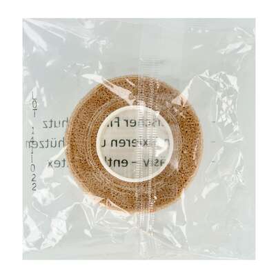 Sie sehen eine Packung Tape Pressotherm/finger-tape Flexibel Kohaesive 2,5cmx 4,5m Hautfarben 1st, Produktbild: 04 Tape Pressotherm/finger-tape Flexibel Kohaesive 2,5cmx 4,5m Hautfarben 1st, A-Nr.: 4250946 - 04