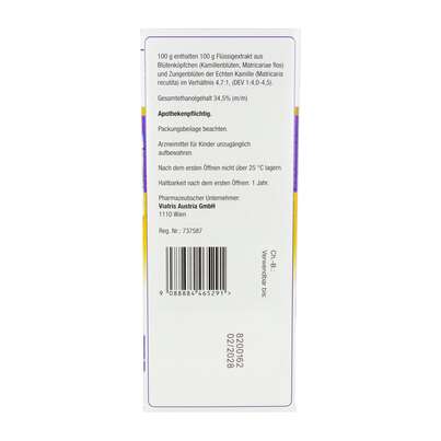 Sie sehen eine Packung Kamillosan Flüssigkeit 500ml, Produktbild: 06 Kamillosan Flüssigkeit 500ml, A-Nr.: 4465291 - 06