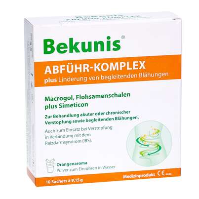 Sie sehen eine Packung Bekunis Abfuehr-komplex Plus Pulver Nr 63 10st, Produktbild: 03 Bekunis Abfuehr-komplex Plus Pulver Nr 63 10st, A-Nr.: 5992354 - 03
