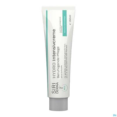 Sie sehen eine Packung Siriderma Hydro Intensiv Creme 150ml, Produktbild: 02 Siriderma Hydro Intensiv Creme 150ml, A-Nr.: 3996187 - 02