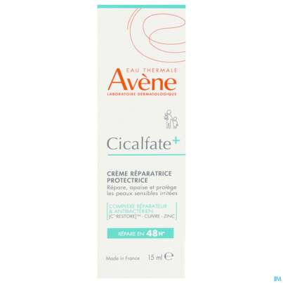 Sie sehen eine Packung Avène Cicalfate+ Akutpflege-creme 15ml, Produktbild: 07 Avène Cicalfate+ Akutpflege-creme 15ml, A-Nr.: 5185435 - 07