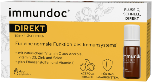 immundoc® DIREKT Trinkfläschchen, A-Nr.: 5329176 - 01