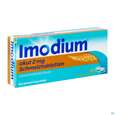 Sie sehen eine Packung Imodium Akut Schmelztabl 2mg 20st, Produktbild: 04 Imodium Akut Schmelztabl 2mg 20st, A-Nr.: 3769238 - 04