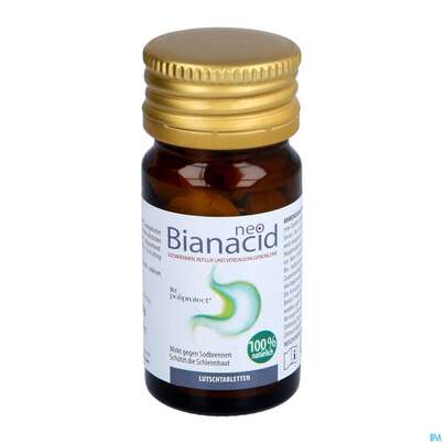Sie sehen eine Packung Aboca Neobianacid Tabl Minze Ab 6 Jahren 14st, Produktbild: 10 Aboca Neobianacid Tabl Minze Ab 6 Jahren 14st, A-Nr.: 5571931 - 10