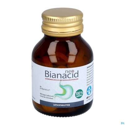Sie sehen eine Packung Aboca Neobianacid Tabl Uebersaeuerung +reflux Ab 6 Jahren 45st, Produktbild: 08 Aboca Neobianacid Tabl Uebersaeuerung +reflux Ab 6 Jahren 45st, A-Nr.: 5571948 - 08