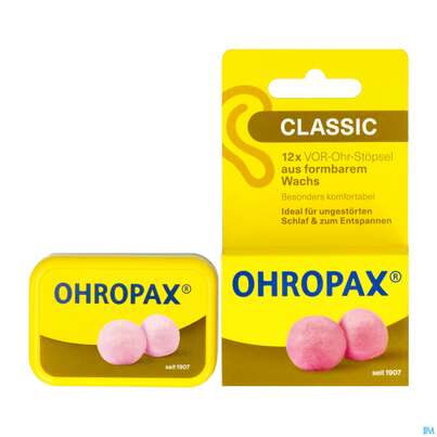 Ohrenschutz Ohropax/classic Ohrstoepsel Wachs Haengeverpackung Pohrc 12st, A-Nr.: 5955726 - 03