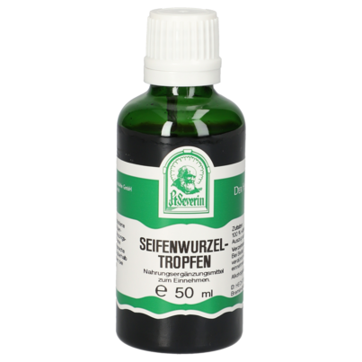 Sie sehen eine Packung SEIFENWURZEL TROPFEN 50 ML, Produktbild: 01 SEIFENWURZEL TROPFEN 50 ML, A-Nr.: 4484934 - 01