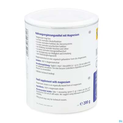 Raab Magnesiumcitrat Pulver 200g, A-Nr.: 4363053 - 08
