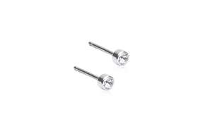 Blomdahl Ohrstecker Bezel Kristall 3mm, A-Nr.: 6019839 - 01