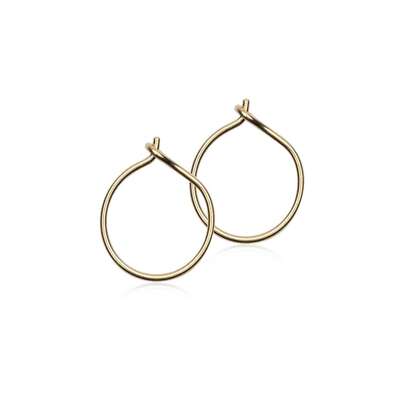 Blomdahl Ohrring Gold Titan 14mm, A-Nr.: 6019880 - 01