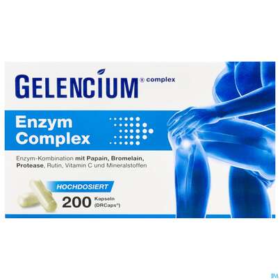 Enzym Bromelain/kapseln Complex Hochdosiert Gelencium 200st, A-Nr.: 5885983 - 01