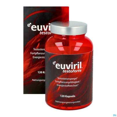 Euviril Kapseln Testoforte N 120st, A-Nr.: 4518225 - 08