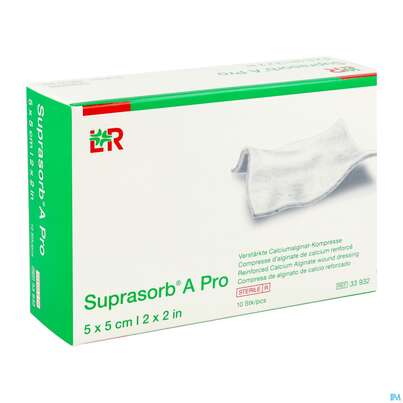 Kompressen Suprasorb A Pro 5x 5cm 33932 10st, A-Nr.: 4554623 - 02
