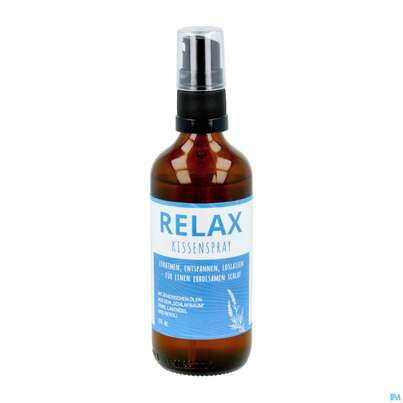 Sie sehen eine Packung Relax Kissenspray 100ml, Produktbild: 01 Relax Kissenspray 100ml, A-Nr.: 5971636 - 01