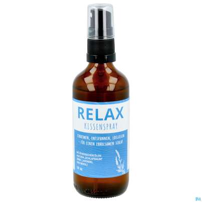 Sie sehen eine Packung Relax Kissenspray 100ml, Produktbild: 02 Relax Kissenspray 100ml, A-Nr.: 5971636 - 02