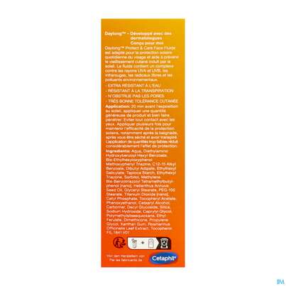 Sonnenprodukte Daylong Protect &amp; Care Multi-schutz Fluid Face Spf50+ 50ml, A-Nr.: 4580537 - 06