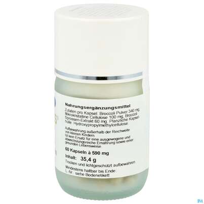 Sie sehen eine Packung Sulforaphan Kapseln -ncm 60st, Produktbild: 06 Sulforaphan Kapseln -ncm 60st, A-Nr.: 4268828 - 06