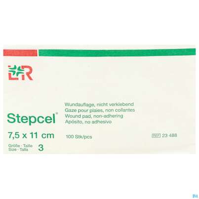 Wundauflagen Stepcel/gazelin Unsteril Gr 3 100st, A-Nr.: 0986610 - 01